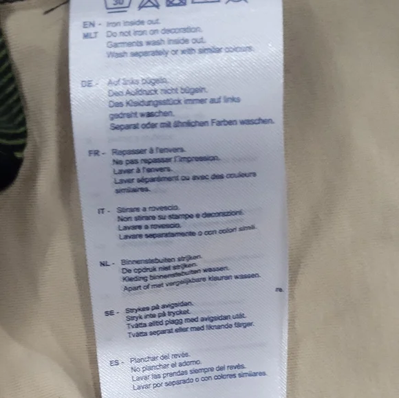 Fila VR46 Oversized Riders Academy Graphic Green T-Shirt Size XS - Picture 11 of 12